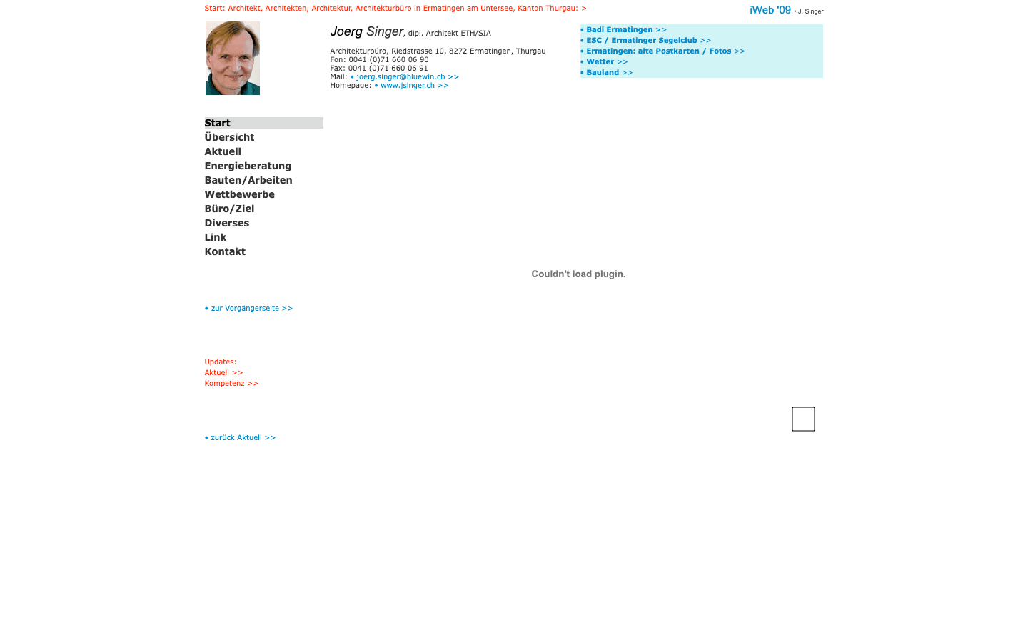 Heute · jsinger.ch